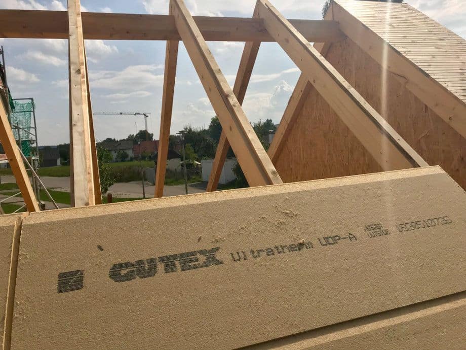 Izolatie casa lemn Germania cu placi Gutex