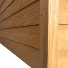 Lambriu de exterior siding antichizat cu falt 3000 - 5000 x 140 x 19 mm